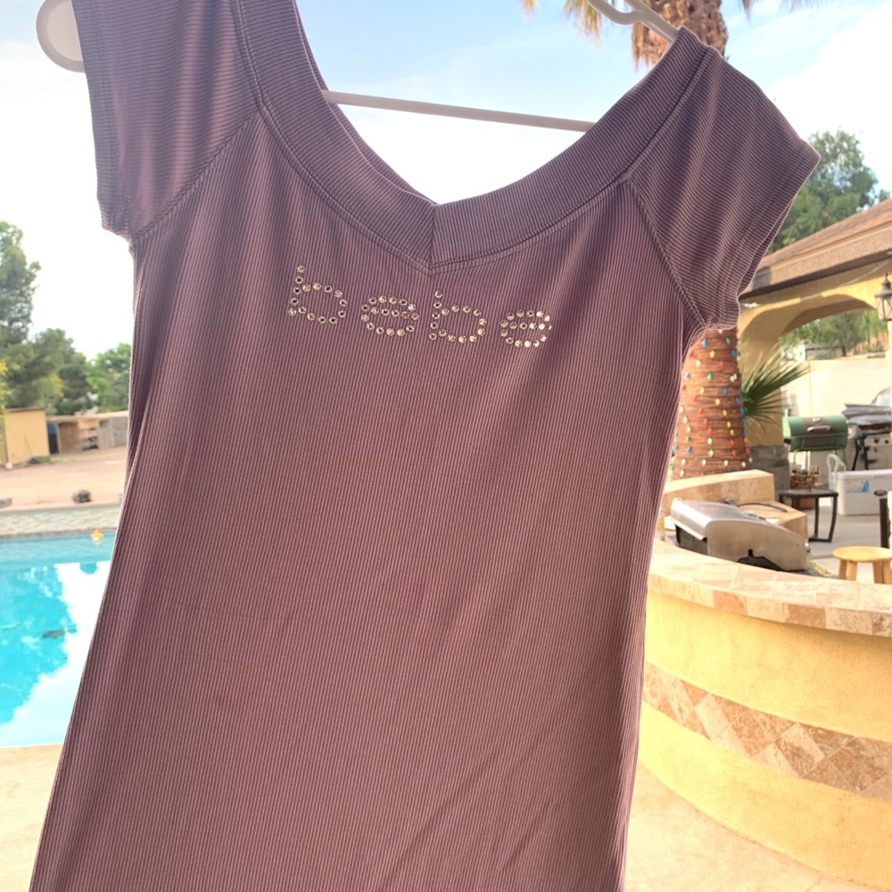 Bebe top, pink great for summer